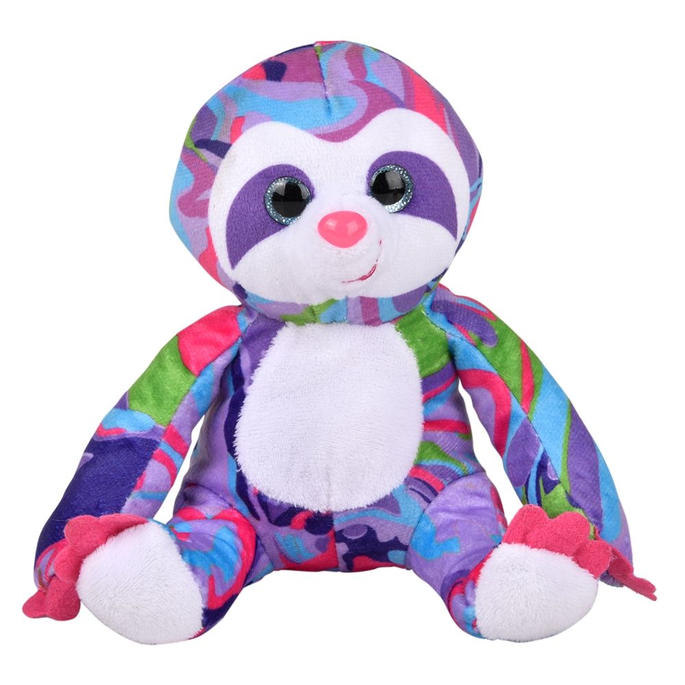 72 Bulk Psychedelic Sloths (2 Asst.) 6" 72/0