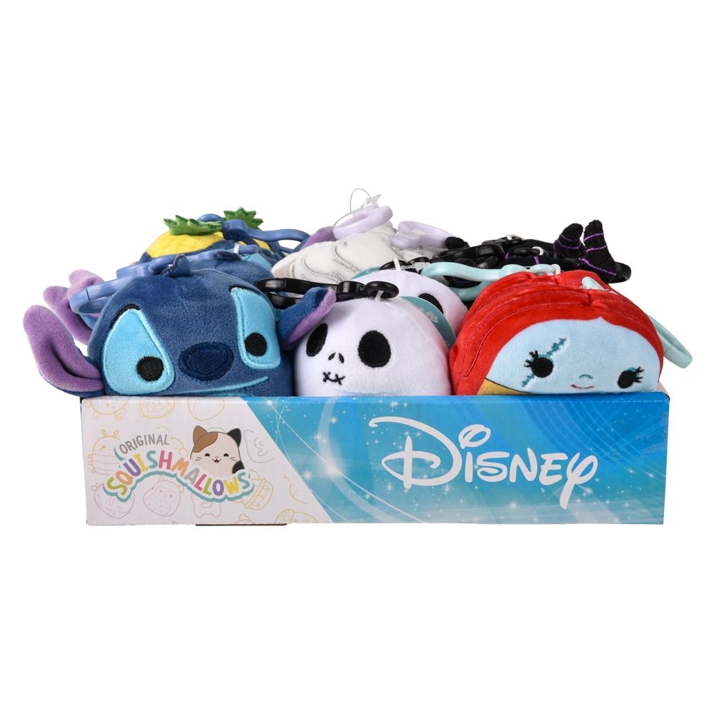 24 Bulk 3.5'' Squishmallows Disney Plush Asst