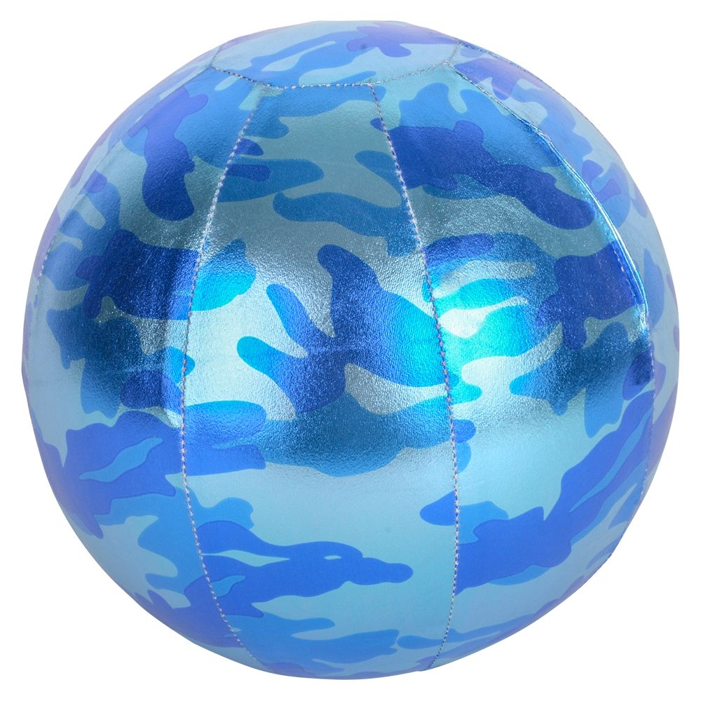 216 Bulk Metallic Fabric Camo Ball (3 Asst.) 9" 216/40