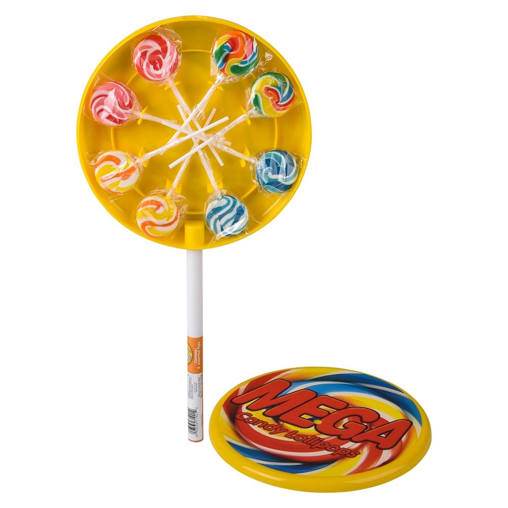 96 Bulk Giant Swirlee Pops