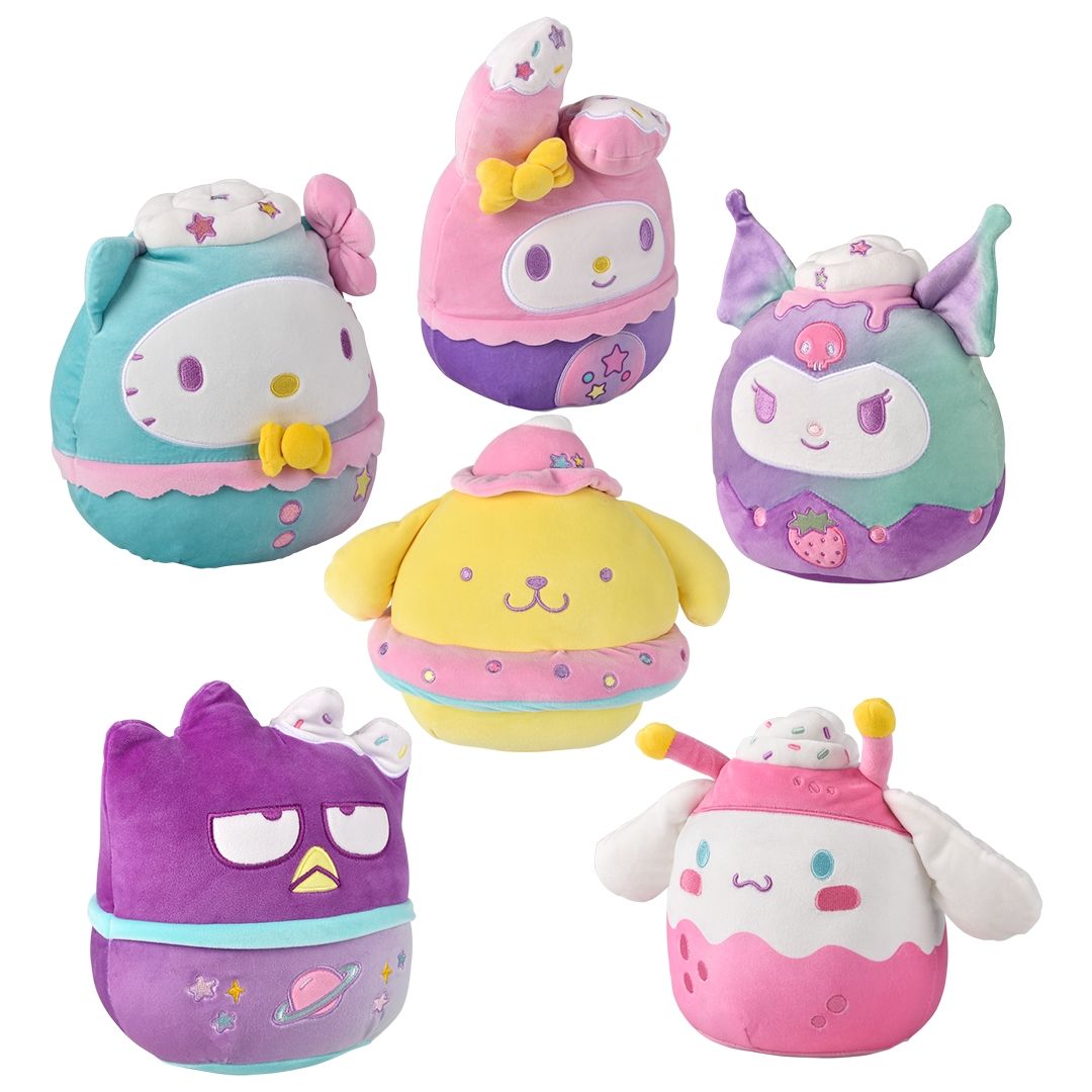 12 Bulk 8'' Squishmallows Hello Kitty And Friends Asst