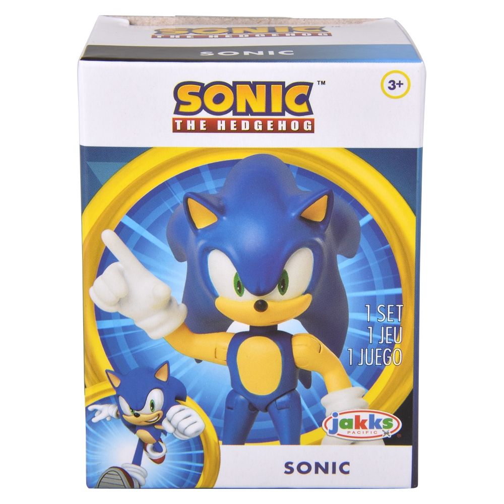 24 Bulk Sonic The Hedgehog Figurines 2.5 inch 12ct