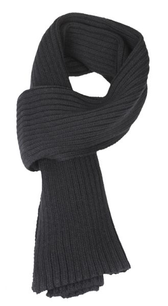 12 Bulk Men's Chunky Knitted Scarf Assorted