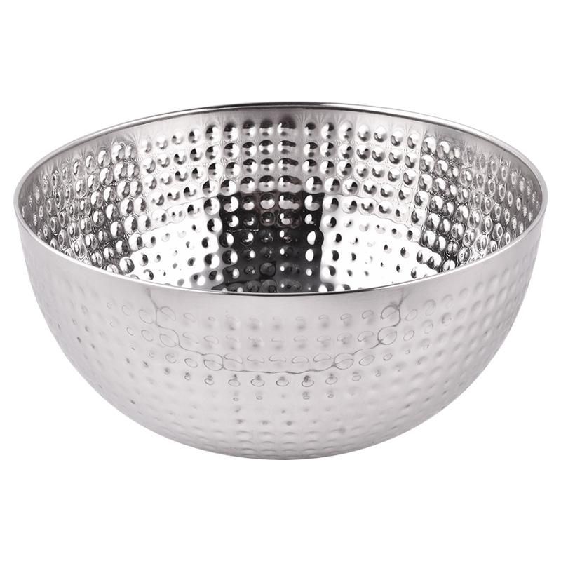 48 Bulk 1.75qt Hammered Salad Bowl