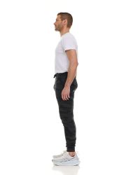 3 Bulk Black Camo Printed Fleece Lined Jogger With 2 Side Pockets Size 2xl