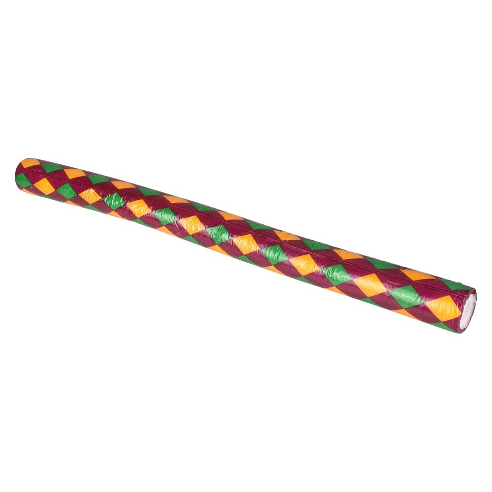 72 Bulk 23.5" LighT-Up Harlequin Print Foam Baton