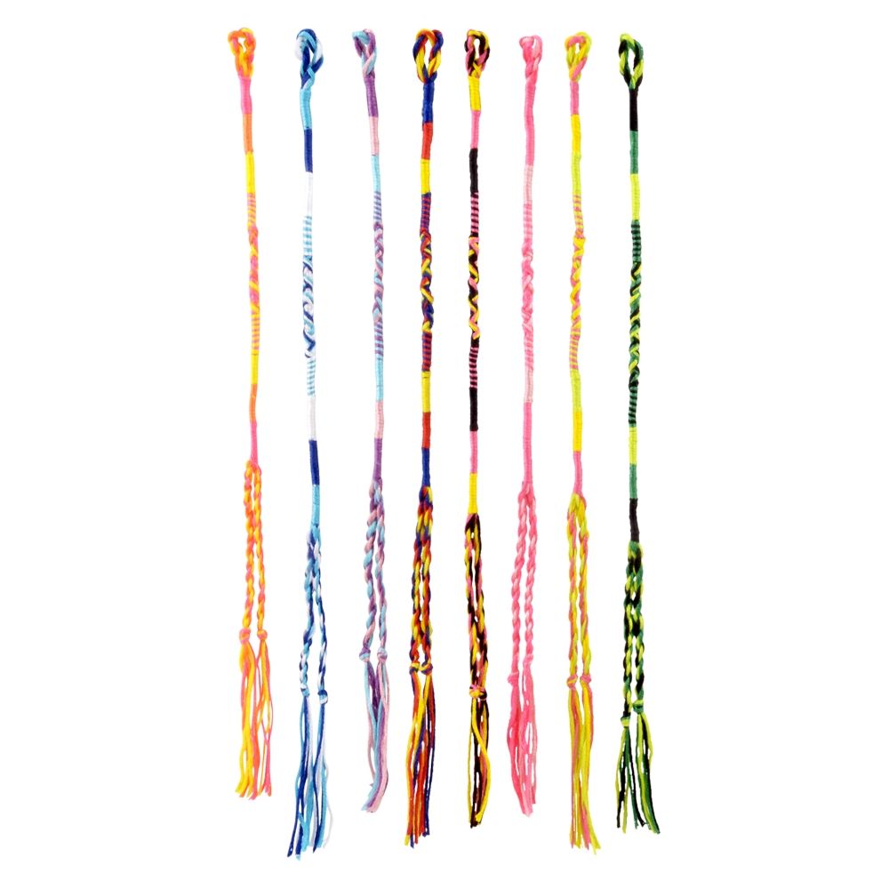 864 Bulk Wrap Friendship Bracelet 7"