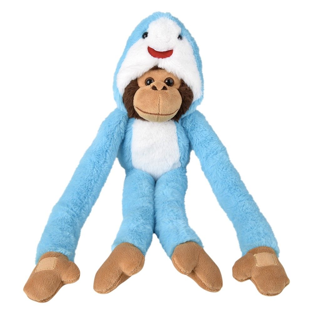 36 Bulk 27.5" Dressed Shark Hanging Monkey
