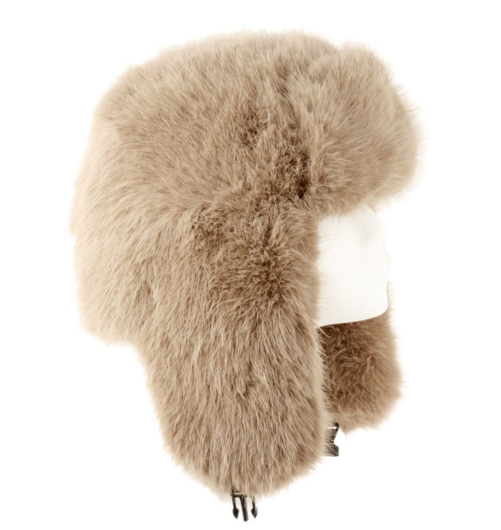12 Bulk Winter Fur Trapper Hats W/quilted Satin Lining Assorted