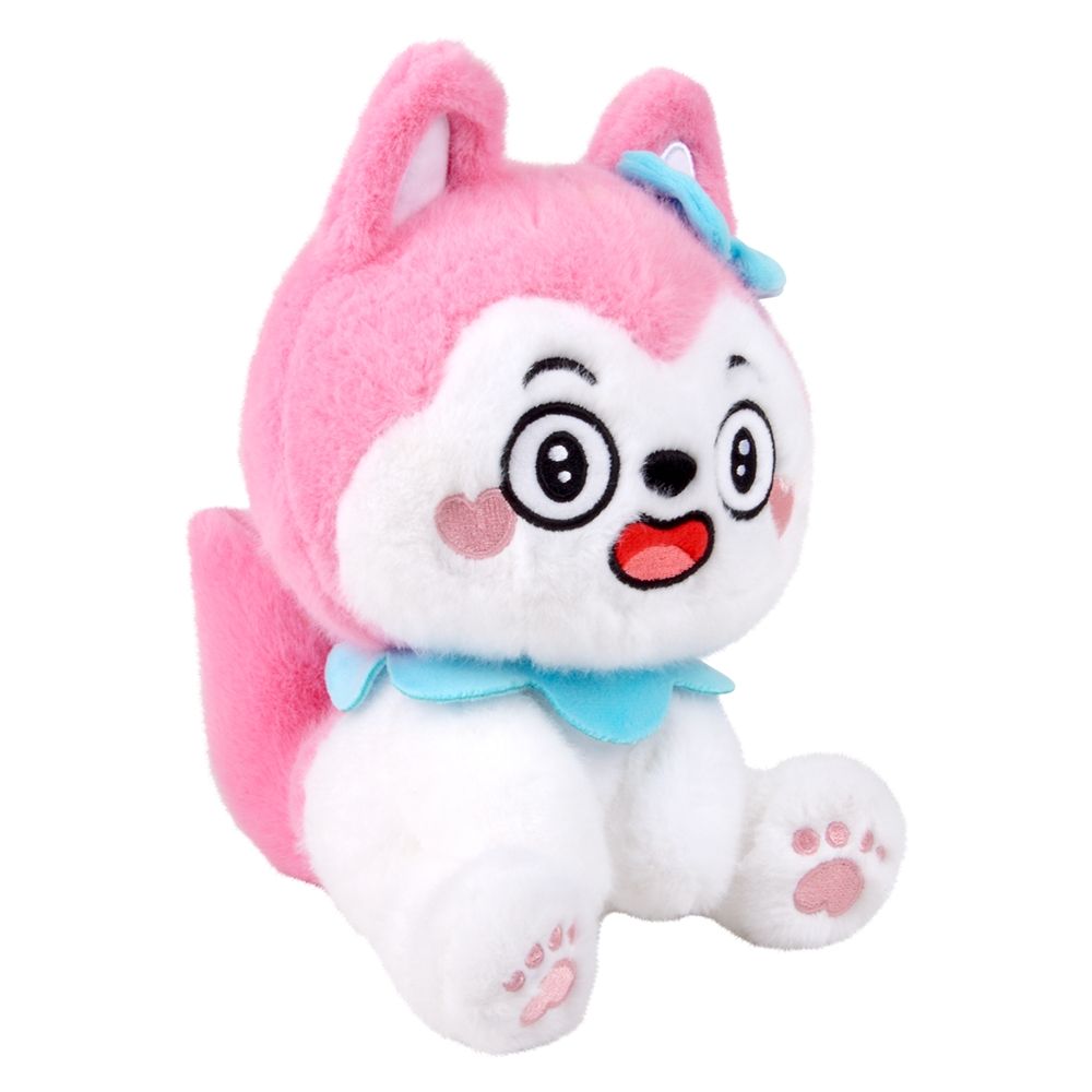 50 Bulk ClaW-It Small Sitting Dog Pink 9"