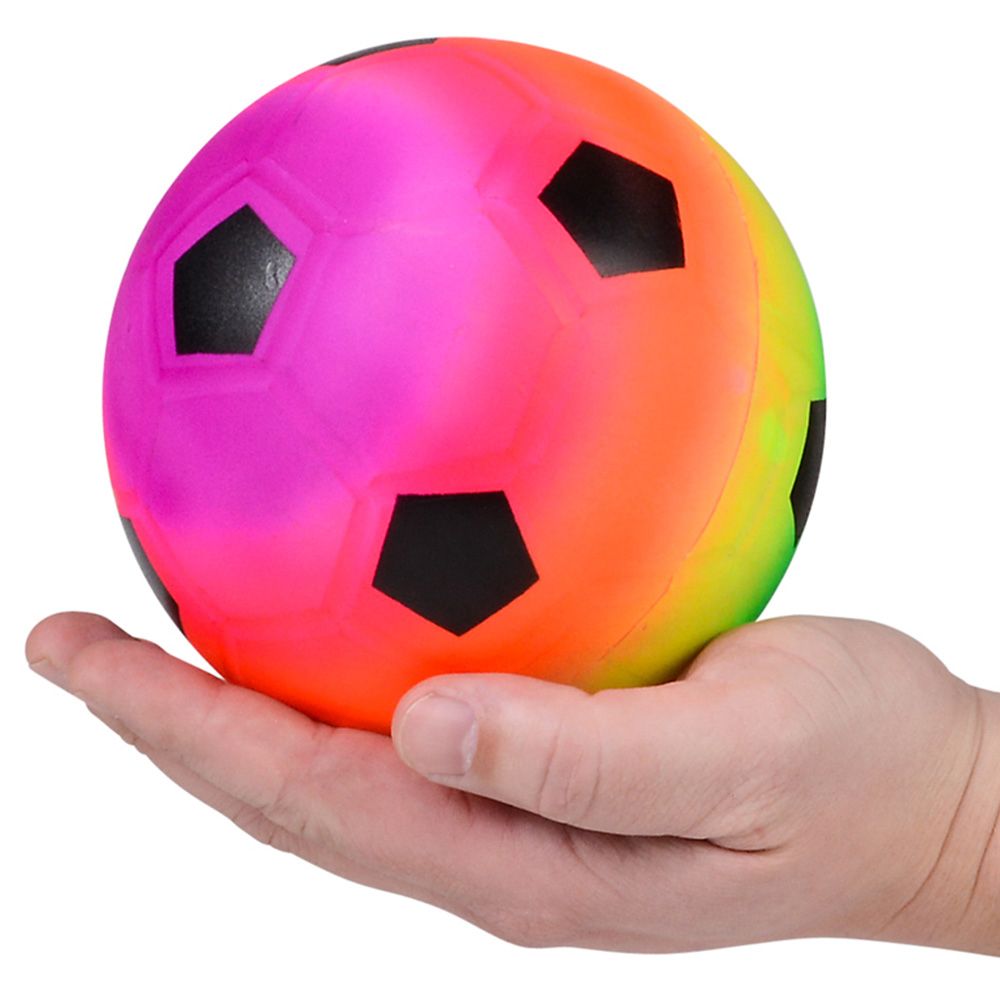 100 Bulk 6" Rainbow Sports Vinyl Ball