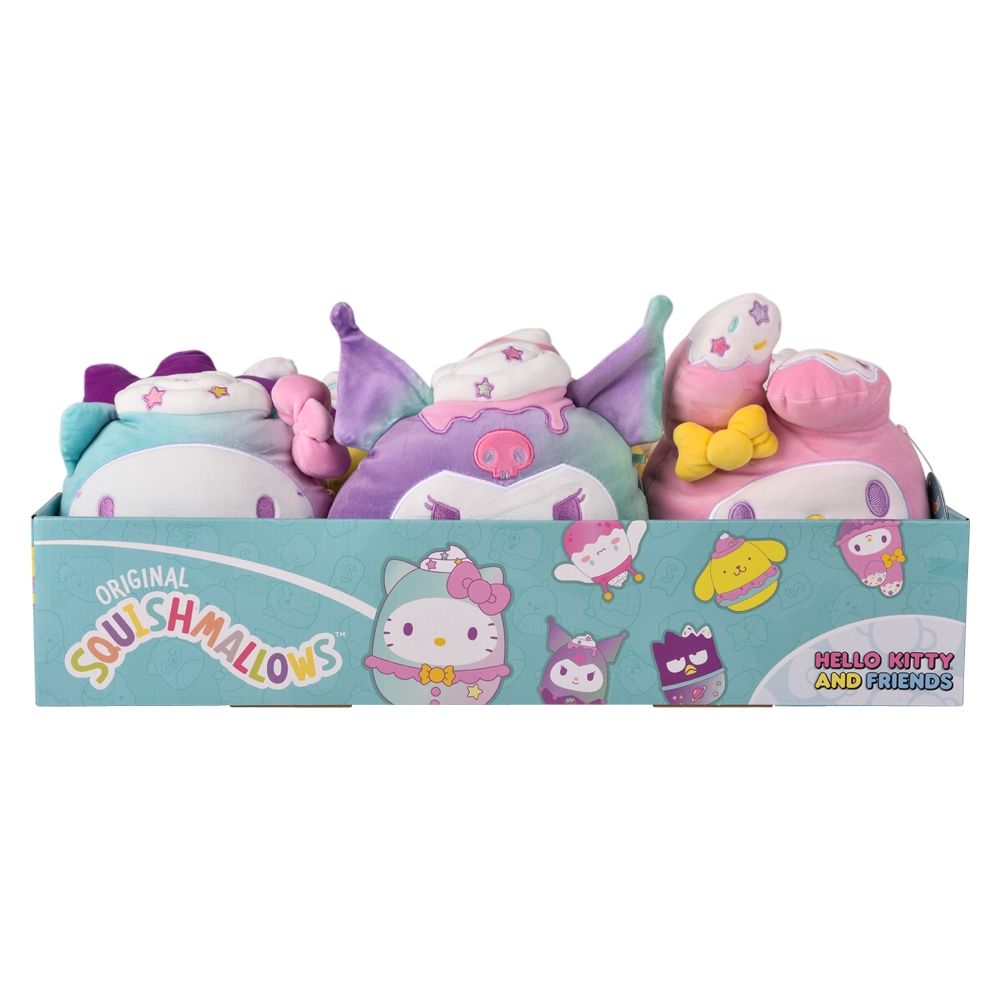 12 Bulk 8'' Squishmallows Hello Kitty And Friends Asst