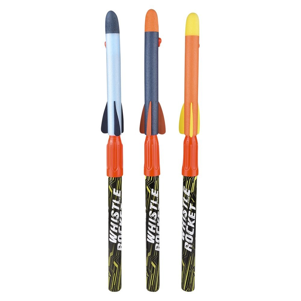 24 Bulk Lanard 33" Whistle Rocket 24ct