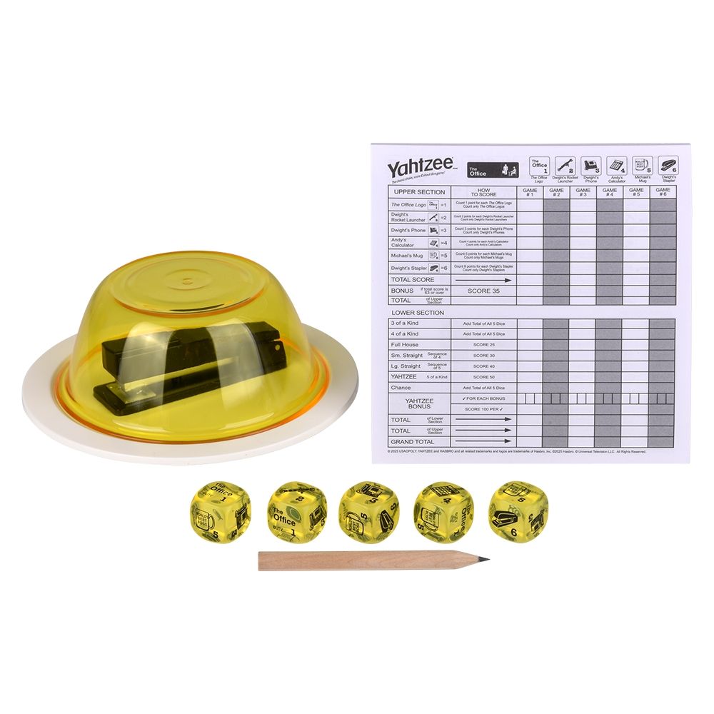 6 Bulk Usaopoly The Office Yahtzee