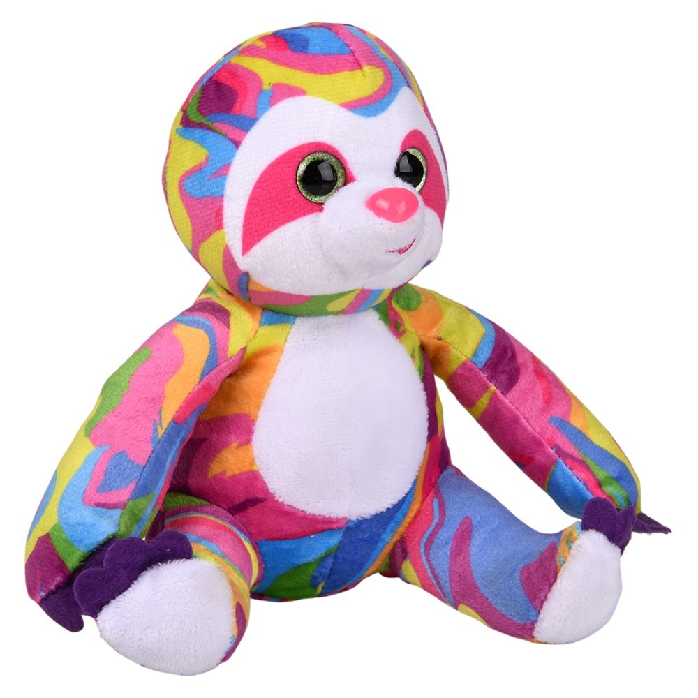 72 Bulk Psychedelic Sloths (2 Asst.) 6" 72/0