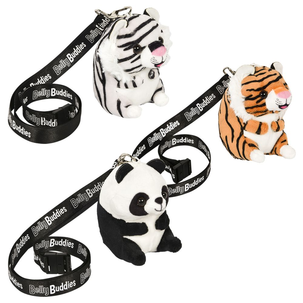 180 Bulk 4" 180pc Lanyard Belly Buddy Assortment