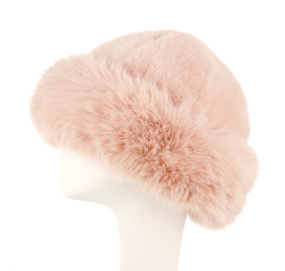 12 Bulk Winter Fur Hats W/fleece Lining Assorted