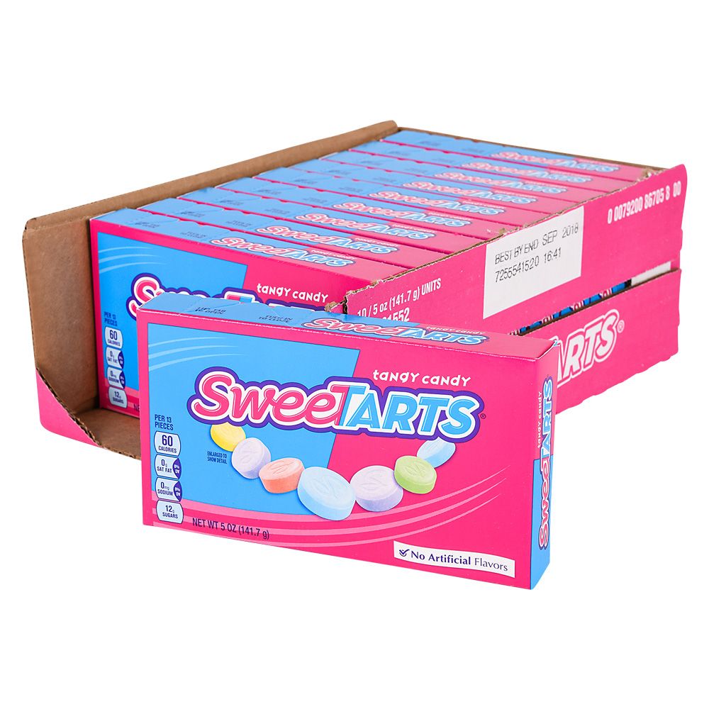 10 Bulk Sweetarts Theater Box Candy 5oz