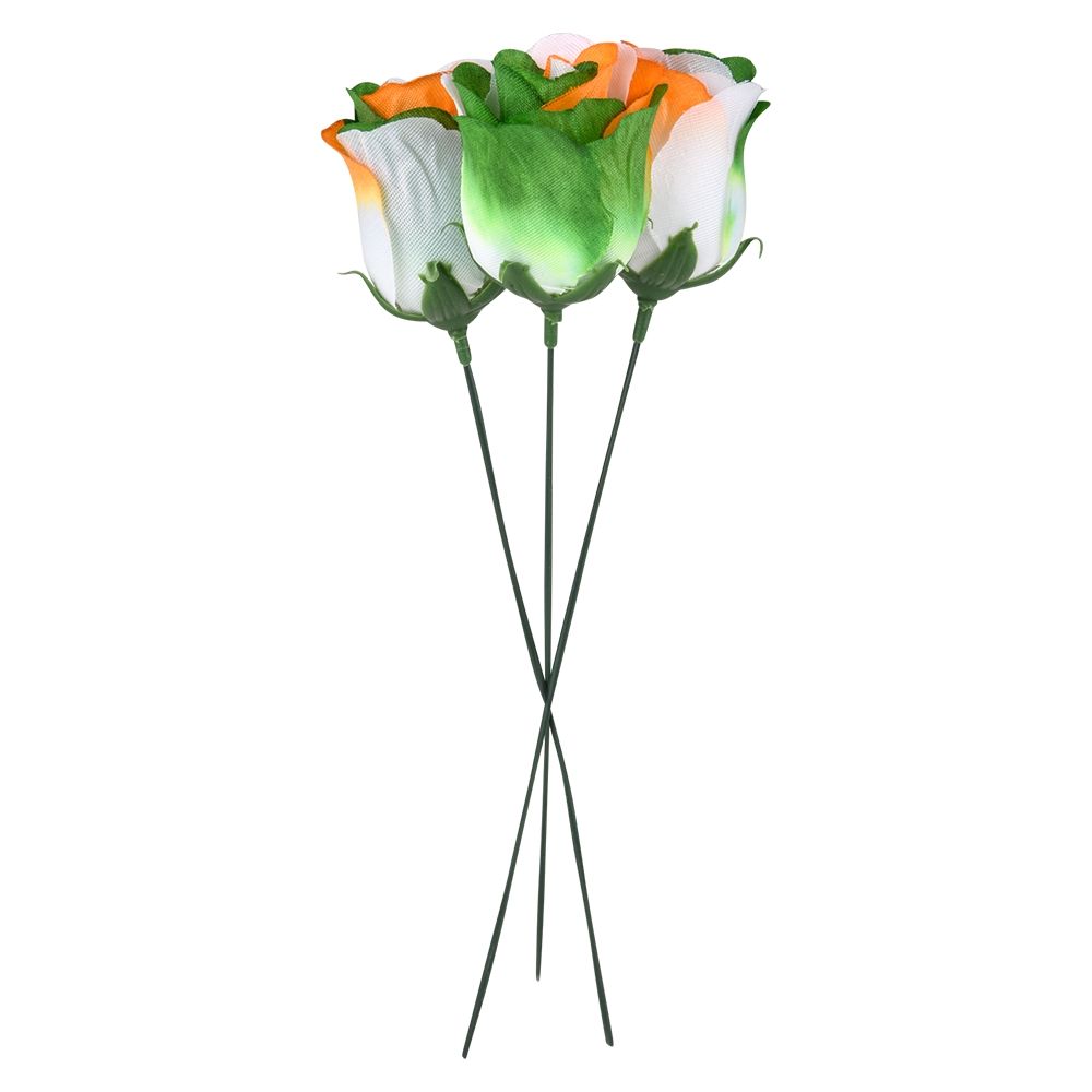 600 Bulk St.patrick's Day Faux Rose 11" 50/
