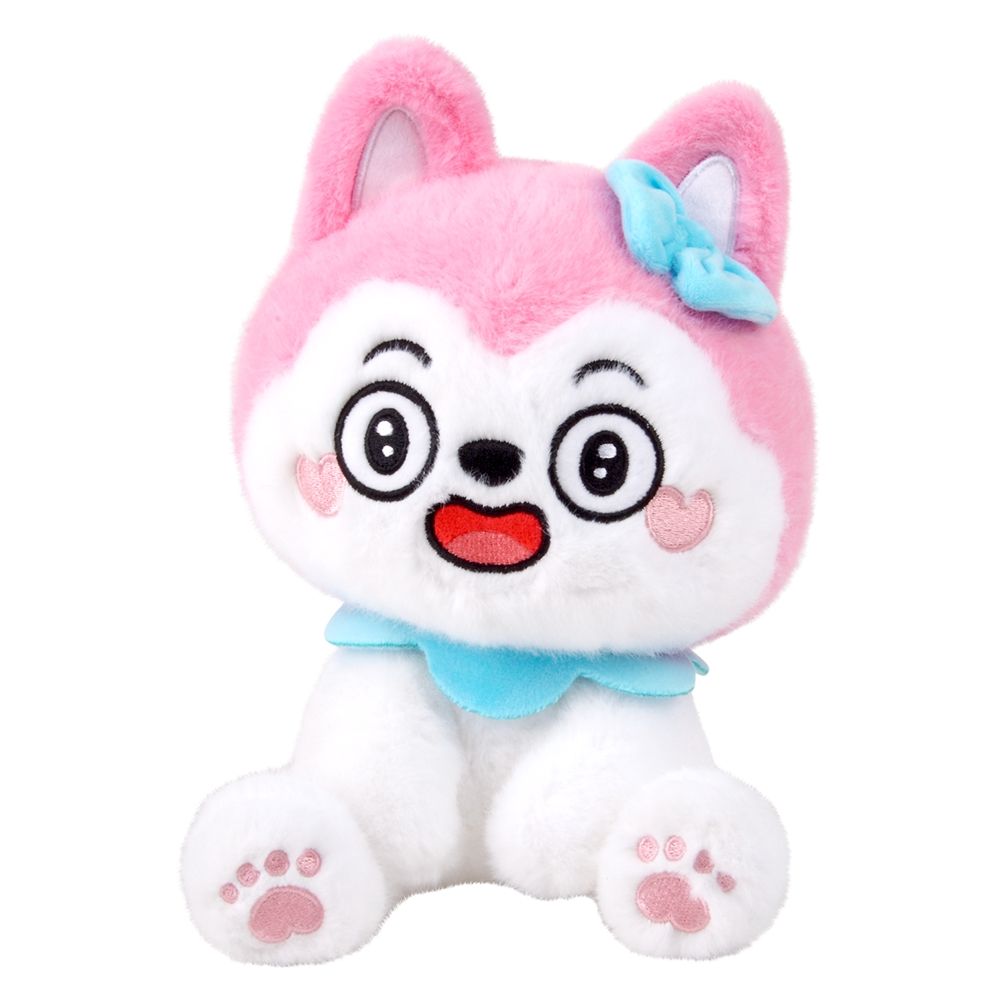 50 Bulk ClaW-It Small Sitting Dog Pink 9"