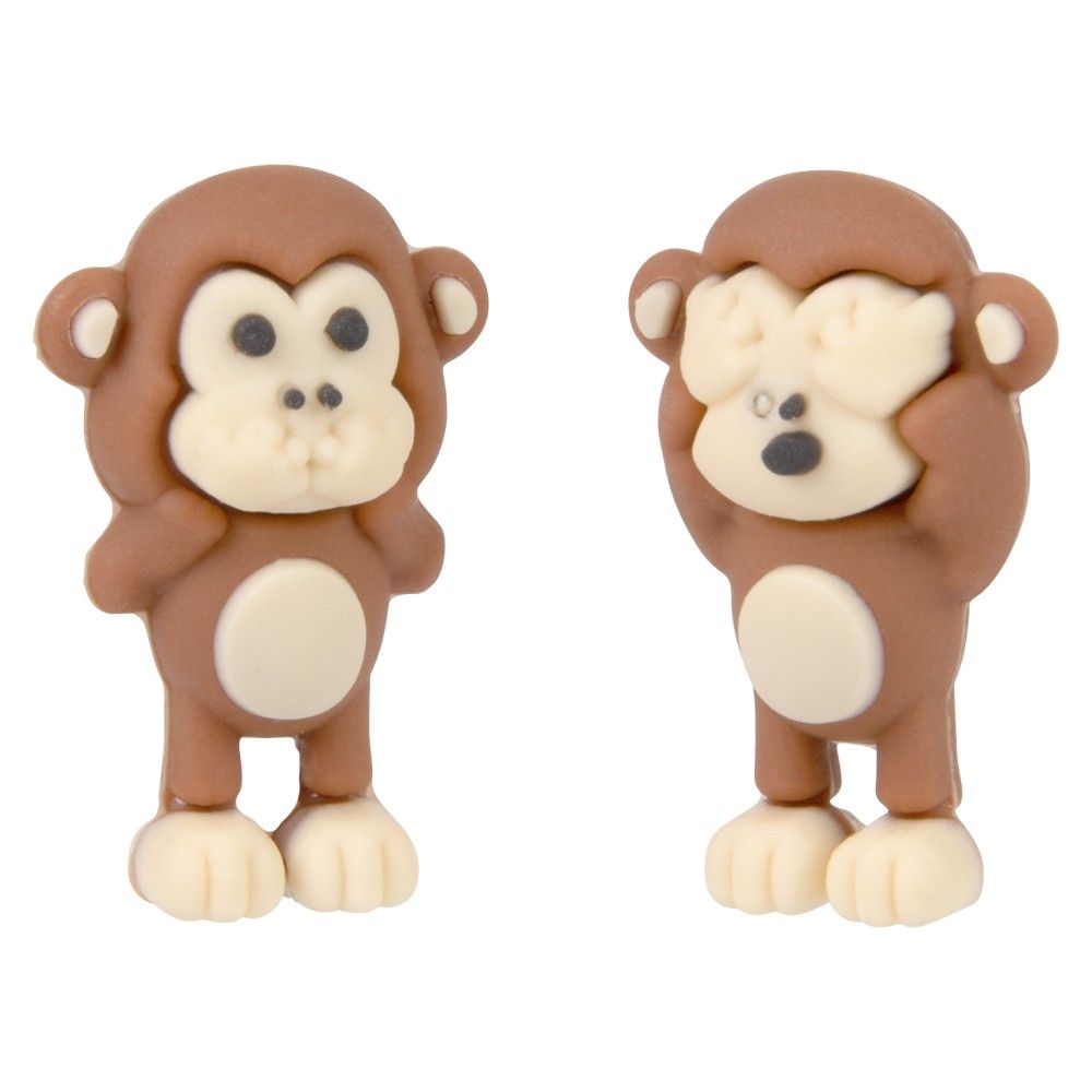 2000 Bulk Mini Monkey Figurines 1"