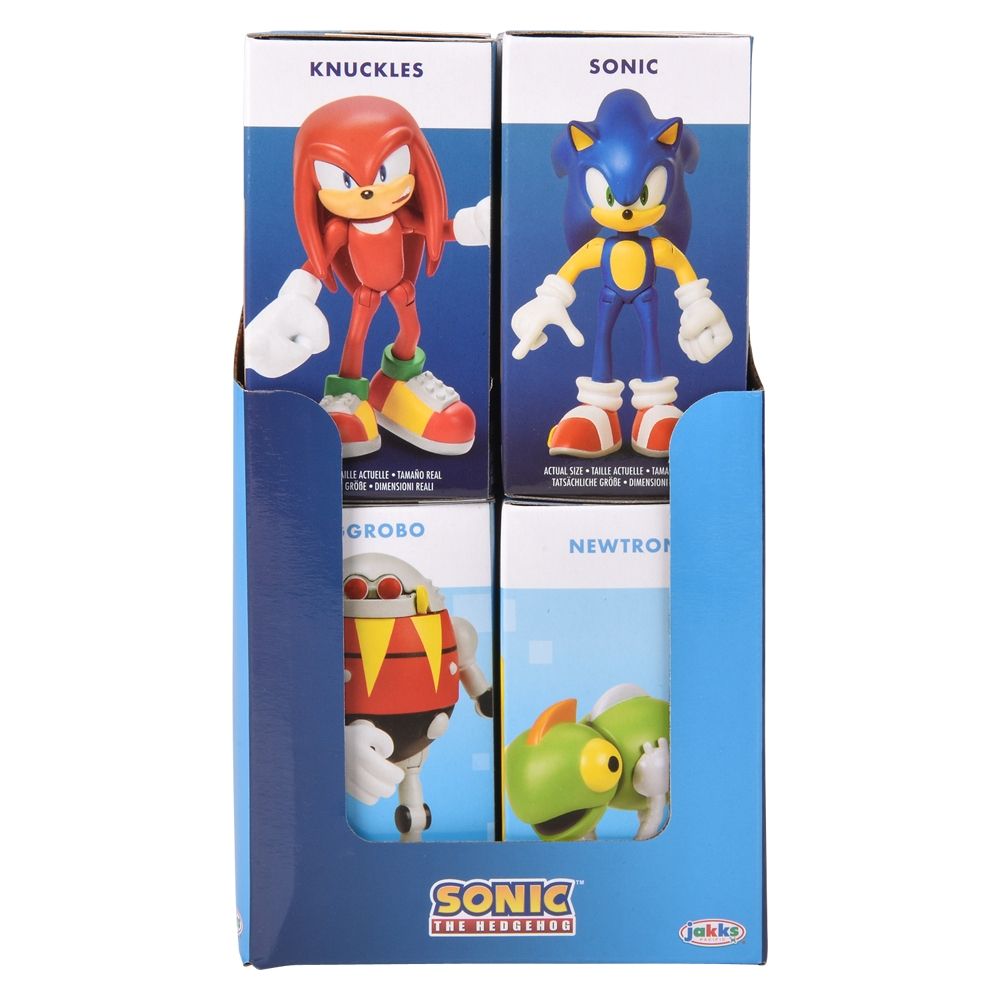 24 Bulk Sonic The Hedgehog Figurines 2.5 inch 12ct