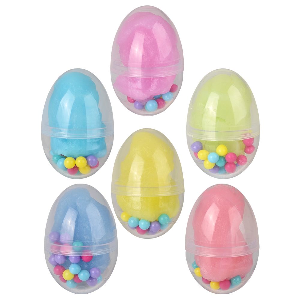 288 Bulk (t) 2.4" Crunchy Clay Slime Egg 24ct
