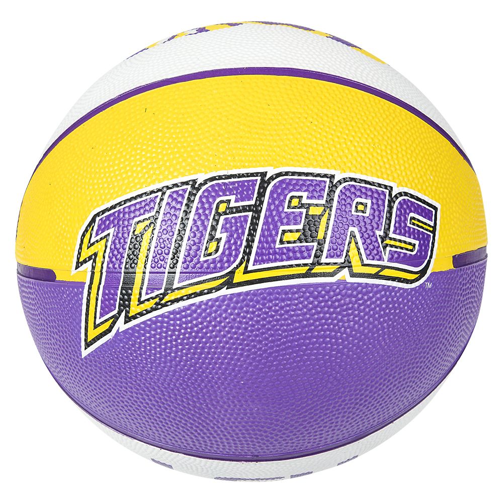 25 Bulk (t) 9.5" Lsu Tigers Regulation Basketball