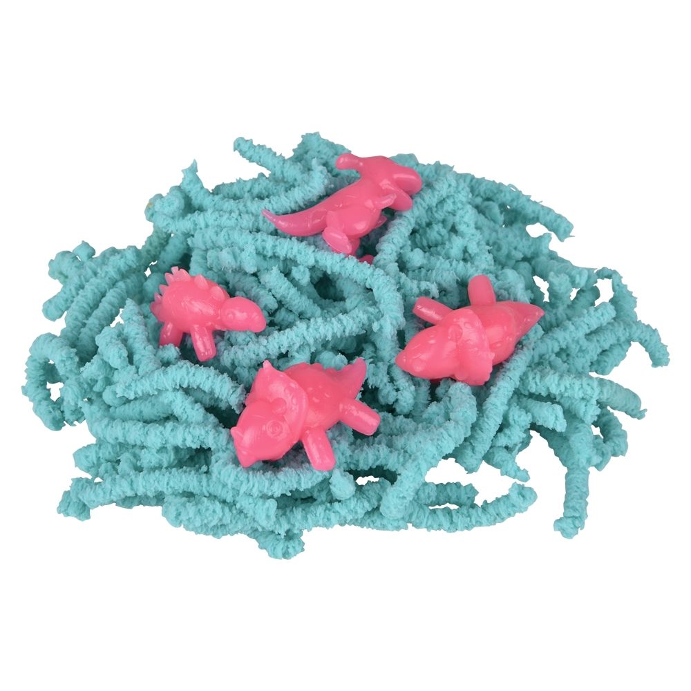 144 Bulk 3.6" Wiggle Wormy Dinosaur Putty 12ct