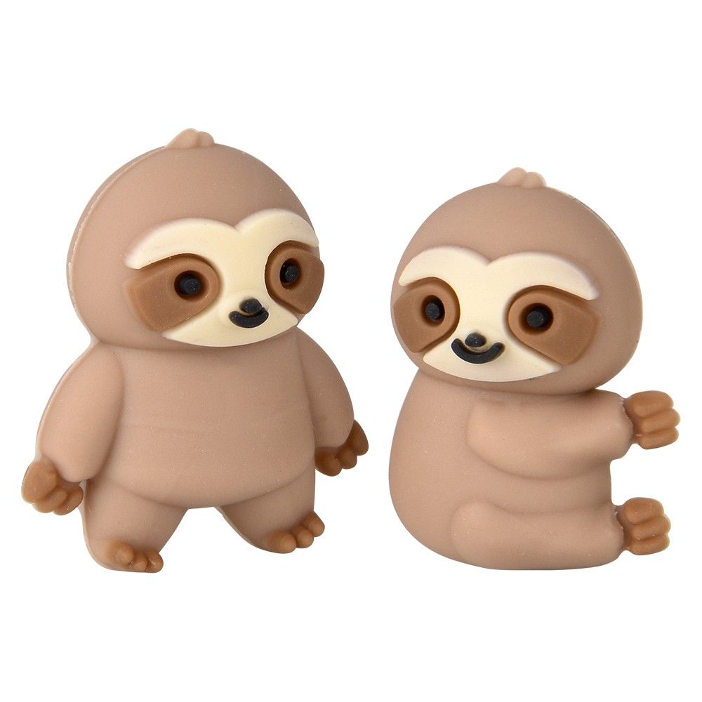 2000 Bulk Mini Sloth Figurines 1"