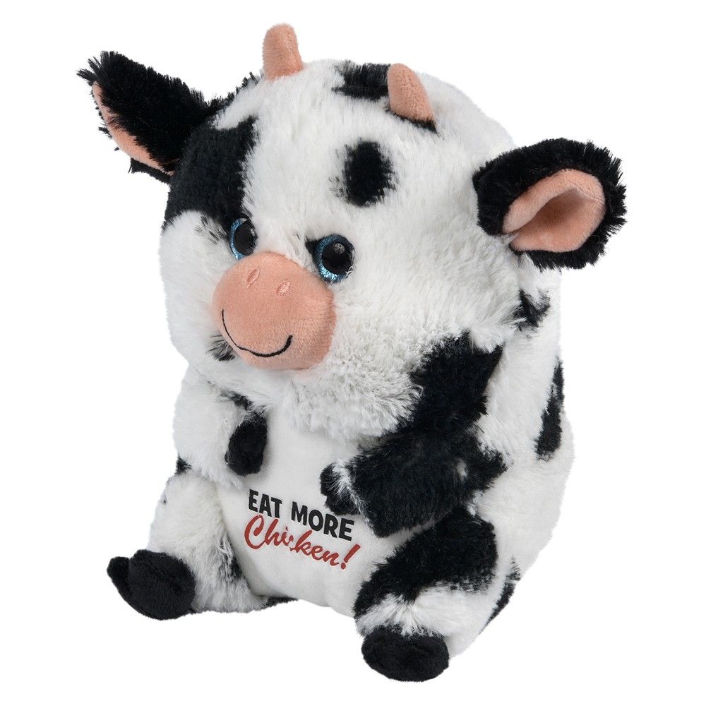 66 Bulk 7" Belly Buddy Cow Eat More Chicken