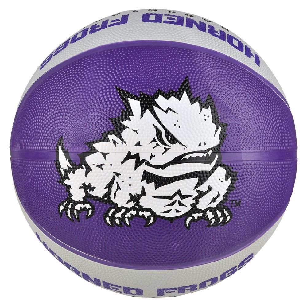 25 Bulk 9.5" Tcu Regulation Basketball