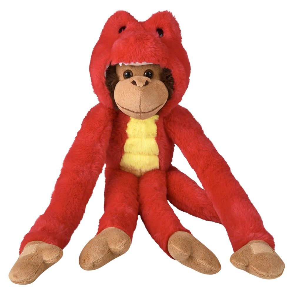 36 Bulk 27.5" Dressed T-Rex Hanging Monkey