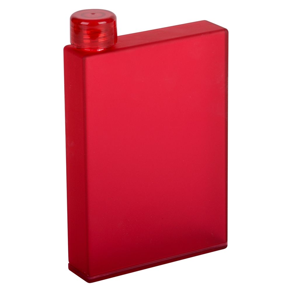 24 Bulk Frosted Plastic Flask 14 Oz.(3 Asst.) 24/9