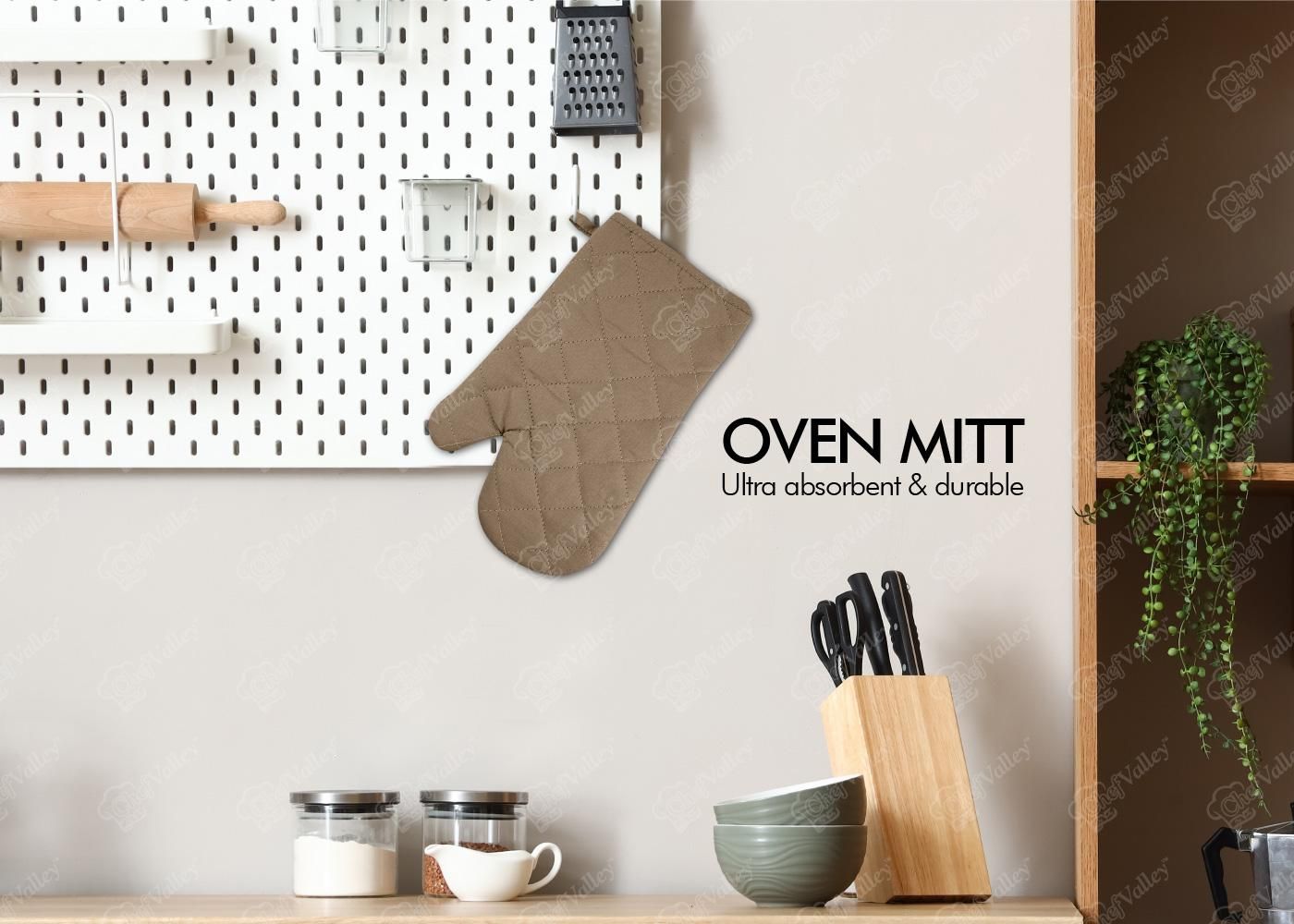 72 Bulk Assorted Solid Oven Mitts