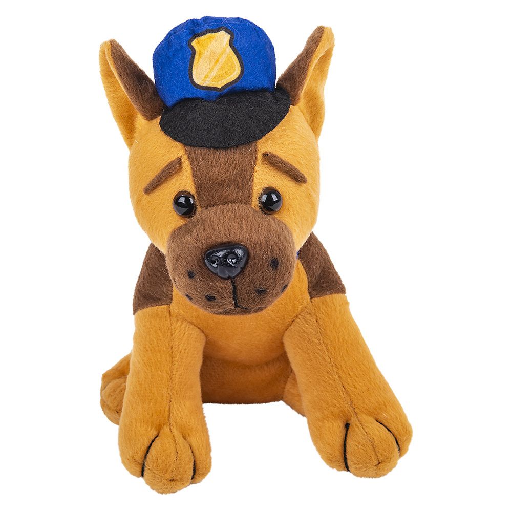 144 Bulk 7 Inch Plush Police Dog