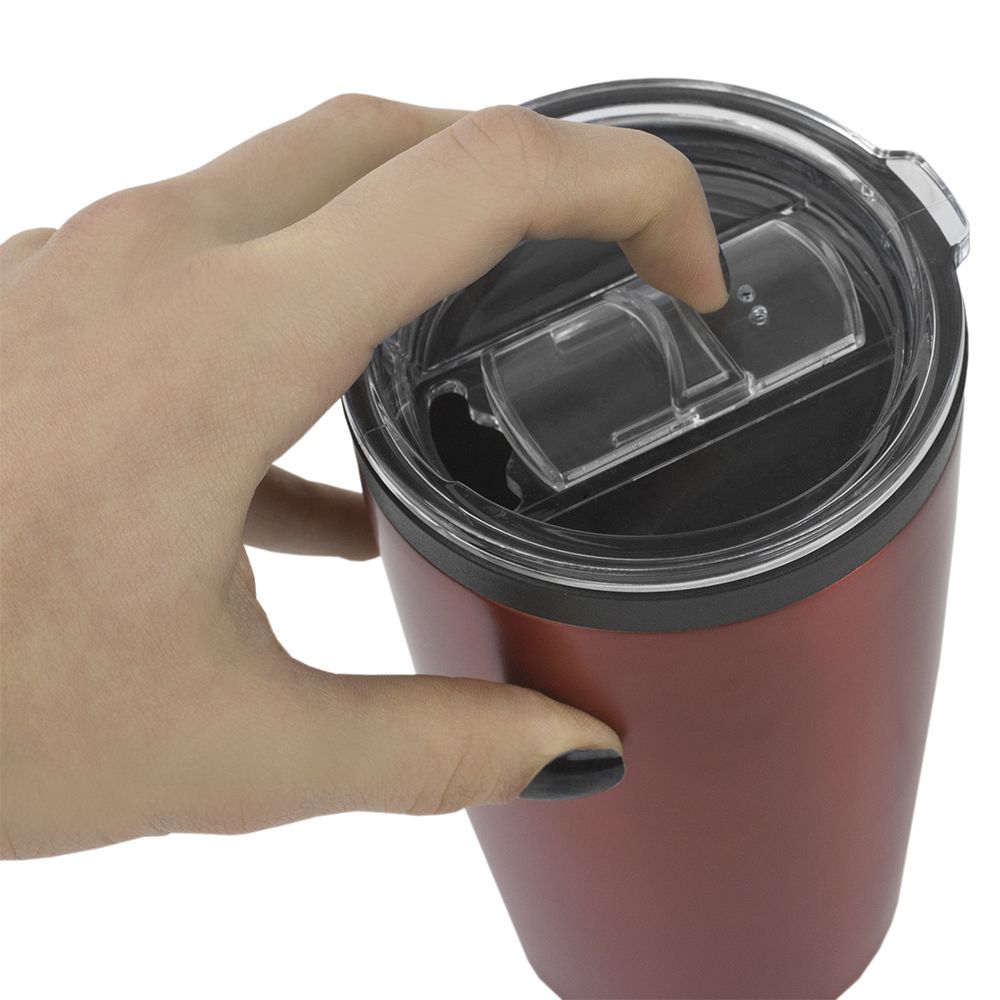 12 Bulk 20 Oz. Stainless Steel Travel Mug With NoN-Slip Base