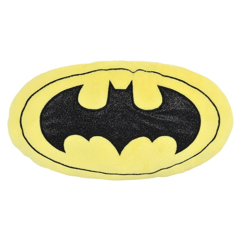 66 Bulk (t) 8"-11" Justice League Logo Assortment Pancake Plush