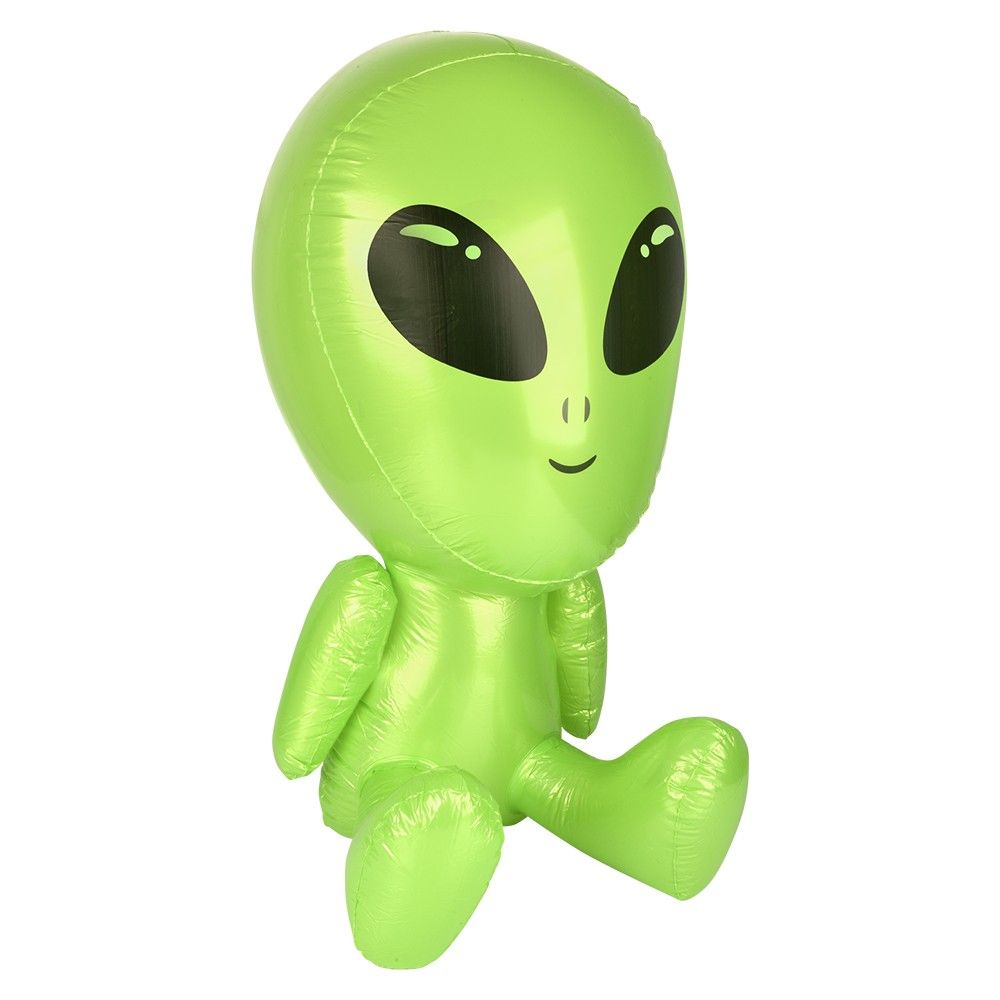 48 Bulk 48 inch Galactic Alien InflatE- Green - at - bluestarempire.com