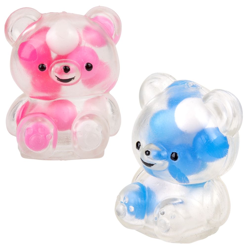 288 Bulk 2" Squeezy Bead Bear