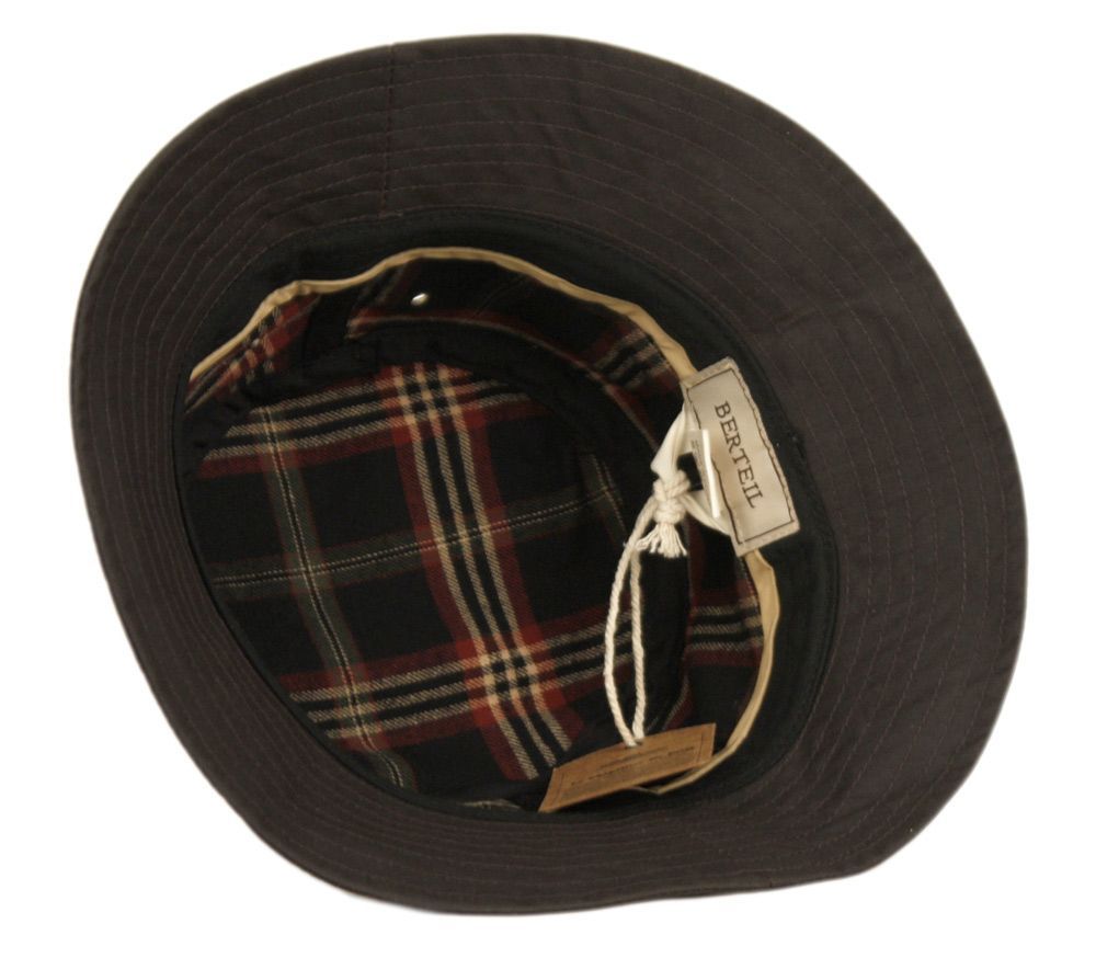 6 Bulk Berteil Oilcloth Bucket Hats Assorted
