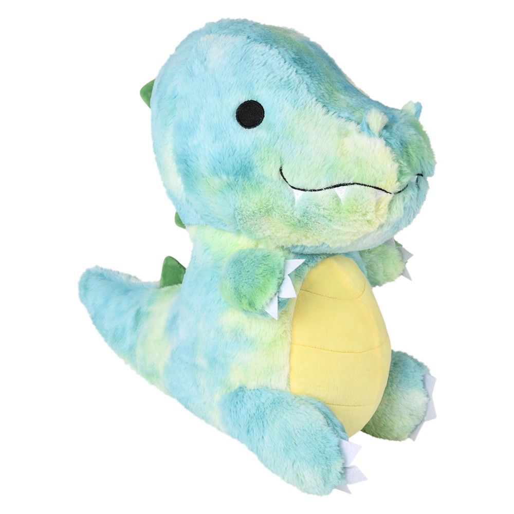 6 Bulk 16" Dinosaur Plush Pillow