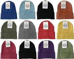 120 Bulk Kids Assorted Unisex Winter Warm Acrylic Knit Beanie