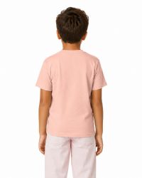 24 Bulk Kids Youth Cotton Light Pink T Shirts Size Medium