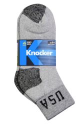 120 Bulk Knocker Quarter Sports Socks 10-13