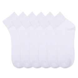 240 Bulk Mamia Quarter Plain Spandex Socks 9-11