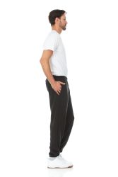 24 Bulk Men's Assorted Navy Gray Black Sweatpants Joggers Size Medium