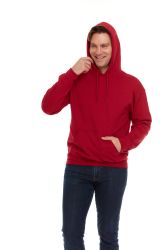 72 Bulk Men's Cotton Fleece Hooded Sweat Shirt Bright Assorted Colors Size Large