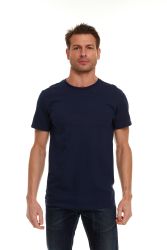 36 Bulk Men's Cotton Short Sleeve T-Shirt Size Medium - Assorted Black Navy Gray