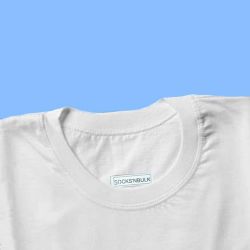24 Bulk Men's Cotton Short Sleeve T-Shirt Size 5X-Large, White